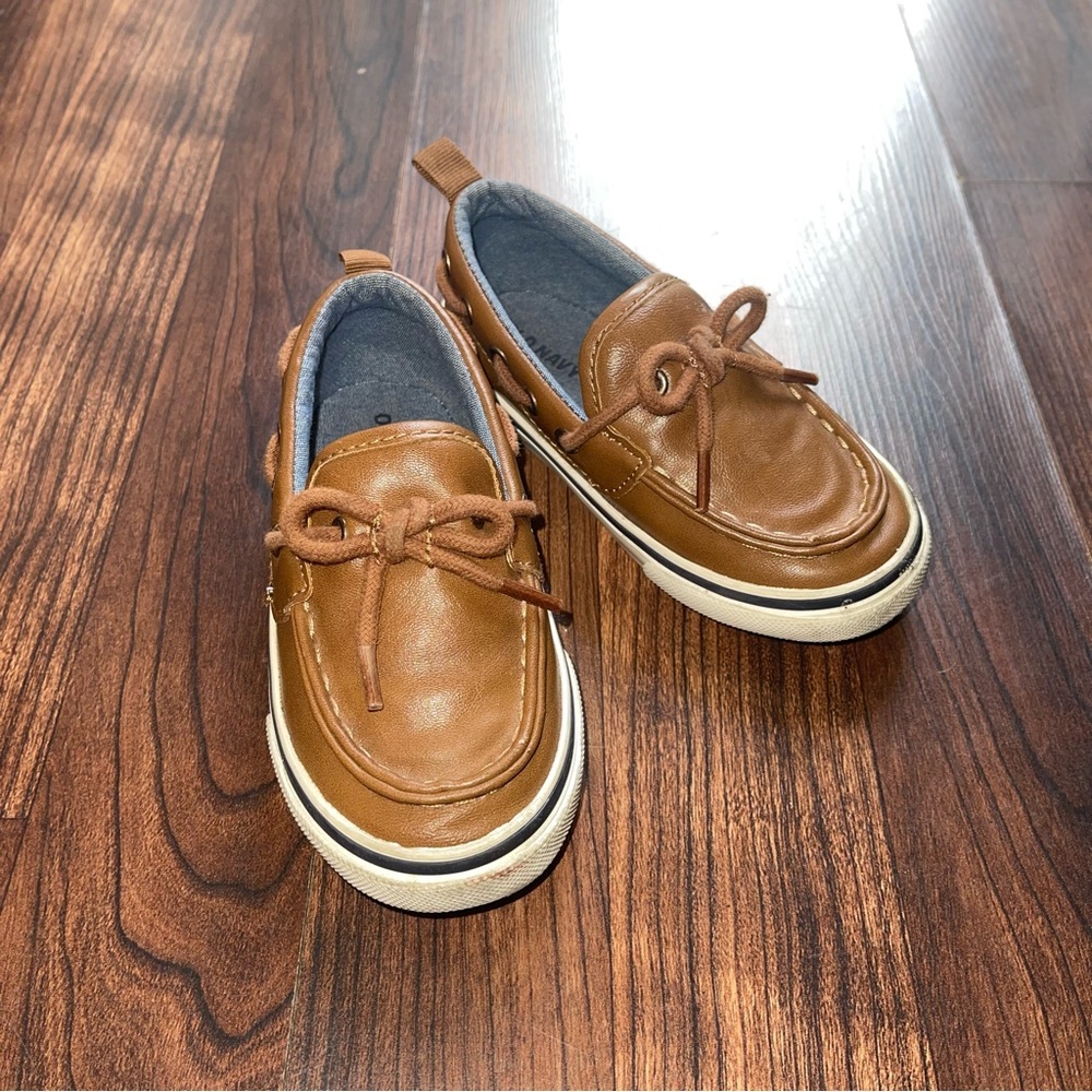 Old Navy - Brown Toddler Boat Shoes - Size 7